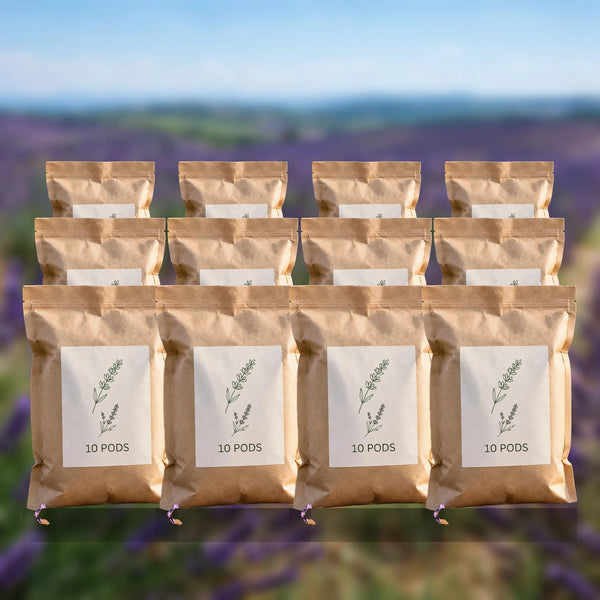Klyvaa Year Supply, Lavender scent: twelve refill packs of 10 scented heads